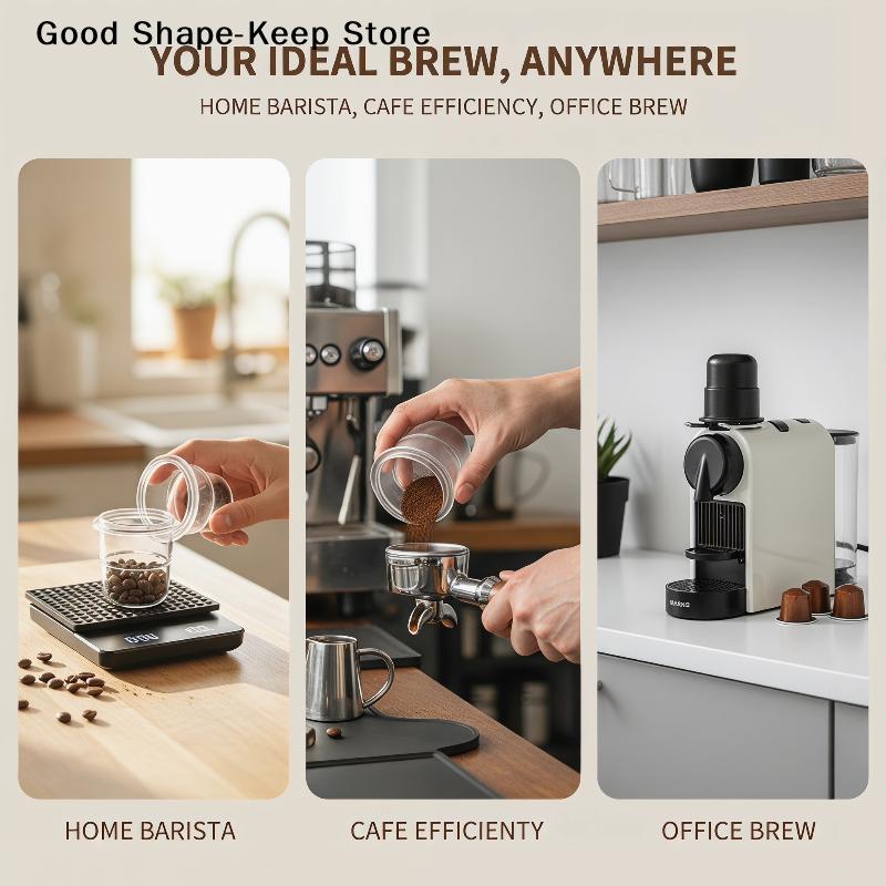 Daily58mm Coffee Portafilter Dosing Cup Espresso Sniffing Mug Food Grade Construction Reliable for Home Cafe UseDaily Products