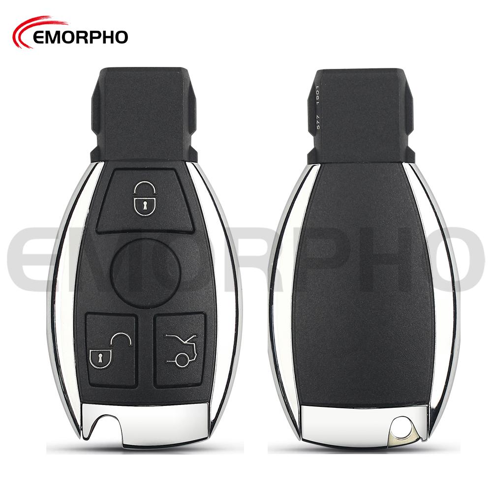 EMORPHO  3 Buttons Smart Car Key 315 433 MHz Fsk For 2000 - 2010  2000+ Mercedes Benz A C E S Class Sprinter Viano Vito BGA Chip