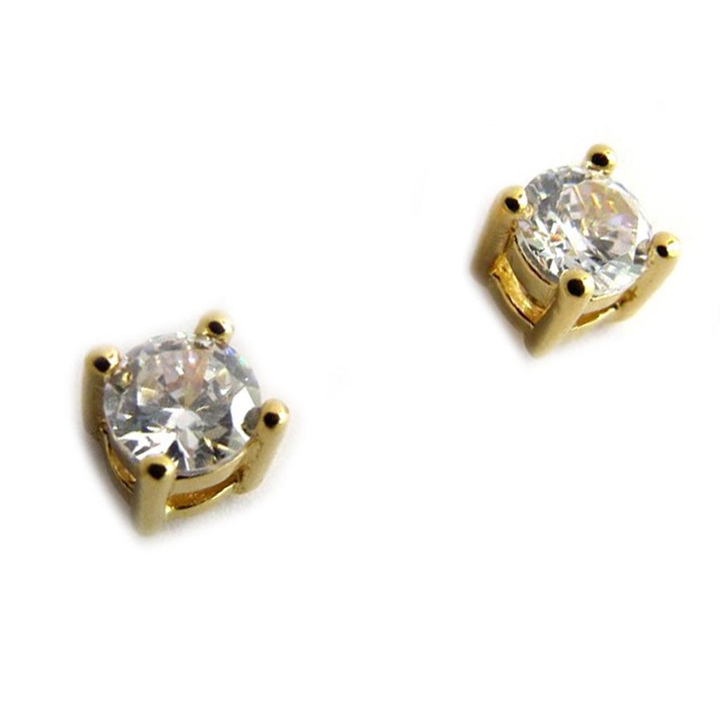 Les Trésors De Lily [N7252] - Boucles 'Essentiel' Blanc - 4 mm