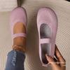 2025 New Shoes Women's Foreign Trade Women's Shoes Breathable Large Size Middle-aged and Elderly Soft-soled Mother Shoes Women