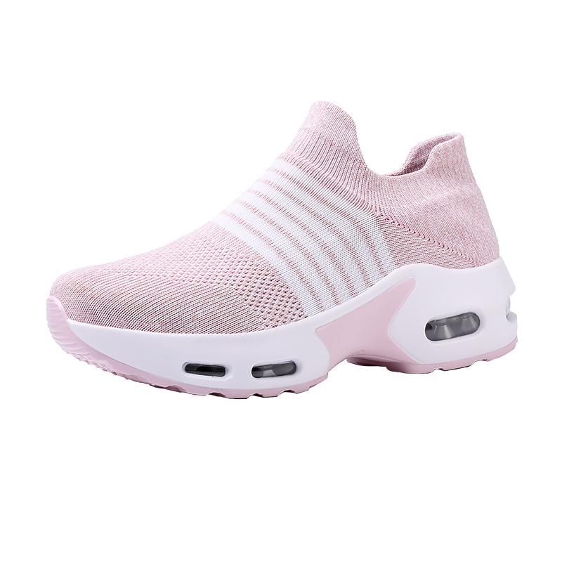 New running shoes Women's breathable sports shoes Spring and autumn lightweight air cushion women's casual training shoes