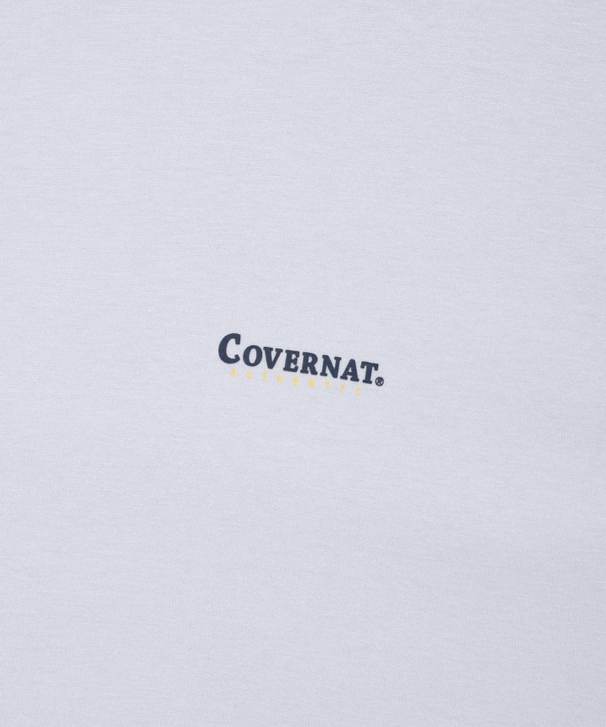 COVERNAT Small Authentic Logo T-Shirt Light Blue