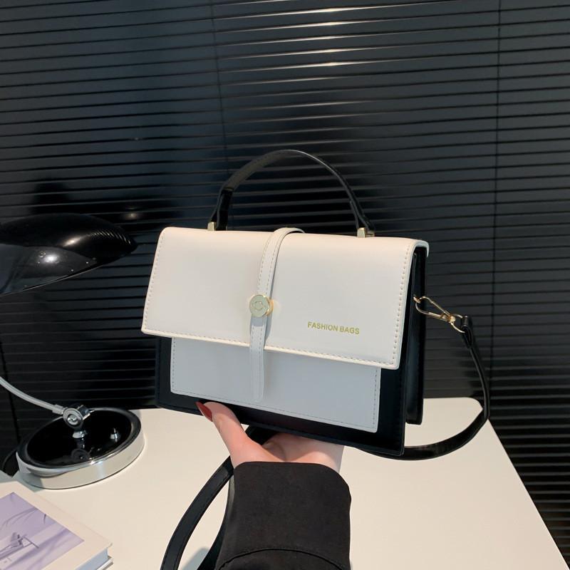 Fashionable Candy Color Pu Shoulder Bag Trendy Street Style Small Crossbody Bag