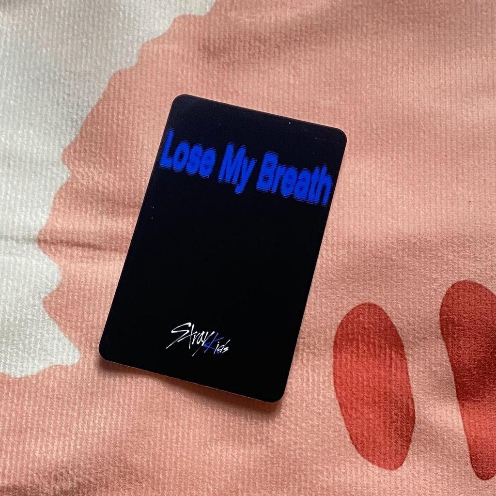 [USED] straykids Lose Reno My Breath Stray Kids Trading Card
