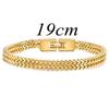 European & American Hip Hop 6MM Dragon Bone Snake Chain Bracelet - Fashionable Titanium Steel