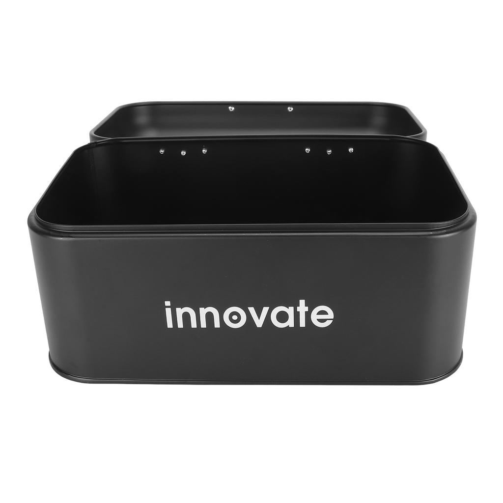 Metalowy Chlebak Duża Pojemność Wielofunkcyjny Trwały Oszczędzający Miejsce Metalowy Pojemnik do Przechowywania Chleba do Kuchni Domu