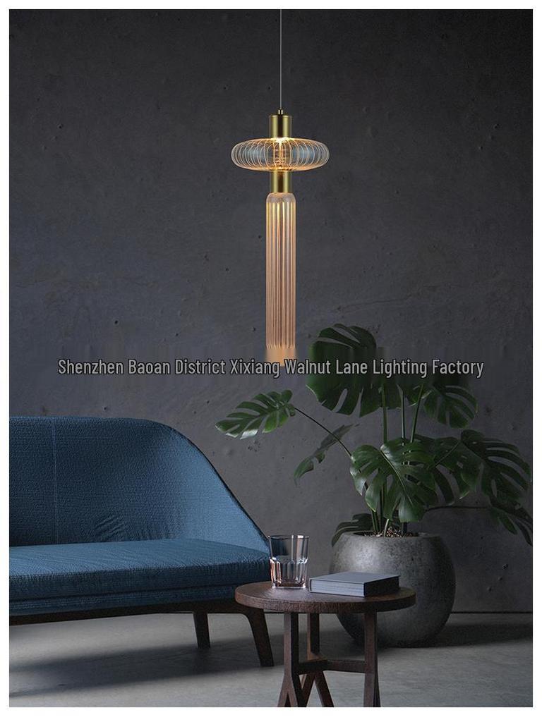 Nordic Modern Luxury Glass Chandelier for Living Room, Staircase, Restaurant, or Hotel