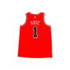 Nike Chicago Bulls NBA Derrick Rose 1 Logo Bequemes Rundhals Freizeit Basketball Tanktop Unisex Westen CW3700-657