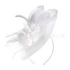 Directly from the manufacturer Bridal Hat Headgear Hairpin, Elegant Feather Mesh Hat Flower Hair Accessories, Prom Party Head Flower