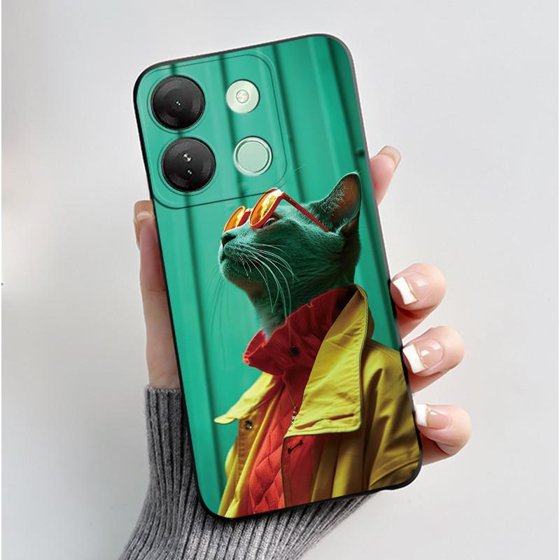 Cute Case For Infinix Smart 7 HD / Smart 7 Plus Fundas Coque Printing Shell Protective Cover Soft Silicone Cartoon Phone Casing