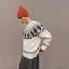 Semir Herren Wang Anyu Fair Isle Jacquard Strickpullover