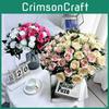 Plants Simulated Rose Wedding Hotel Restaurant Room Decoration Photography Props