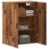 Vidaxl Wall Cabinet, Old Wood, 69.5X34X90 Cm