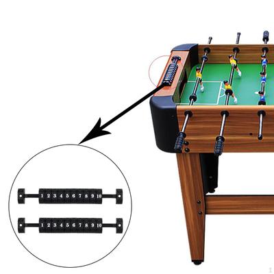 2 stück Foosball Zähler Scoring Einheiten 10 Zahlen Ersatz Spiel Fußball Maschine Zubehör