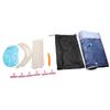 Folding Bath Tub Kit Portable Bathtub for Soaking Shower Home with Cushion Backrest Bath Bag Insulation Cover