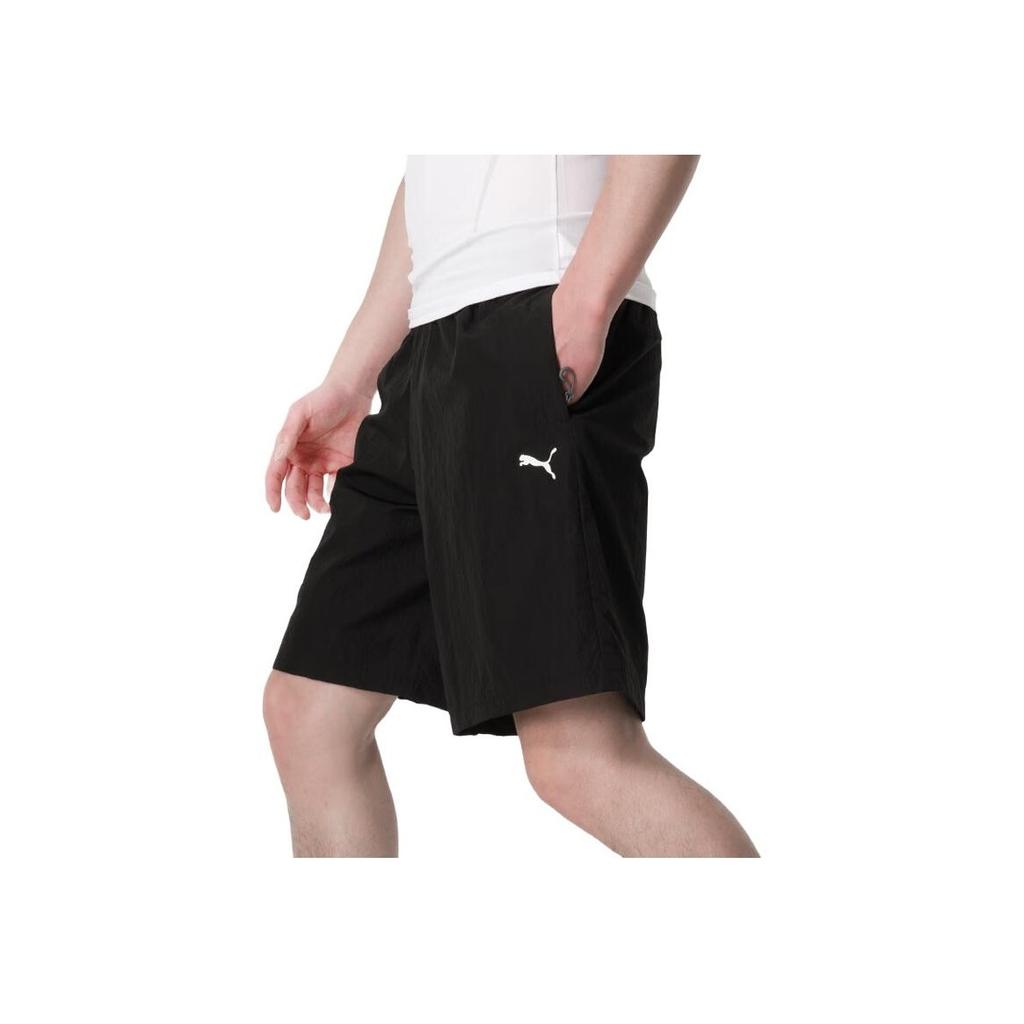 Puma Comfortable Breathable Casual Running Shorts Men Shorts Black 628374-01