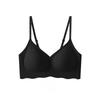 Shiny Strap Tank Top Bra, Cool Touch Lifting Foundation Breathable Modal Silk Seamless Women's Lingerie