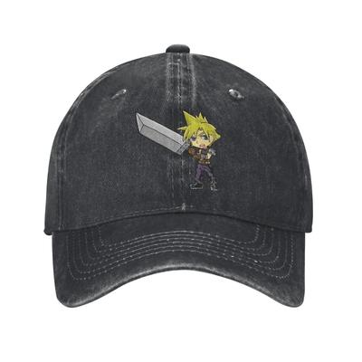 Finaled Fantasyed 7 Sprana Czapka Baseballowa Cloud Strife Modna Czapka Słoneczna Trucker Lato Kobiety Mężczyźni Na Zewnątrz Siłownia Czapka Snapback