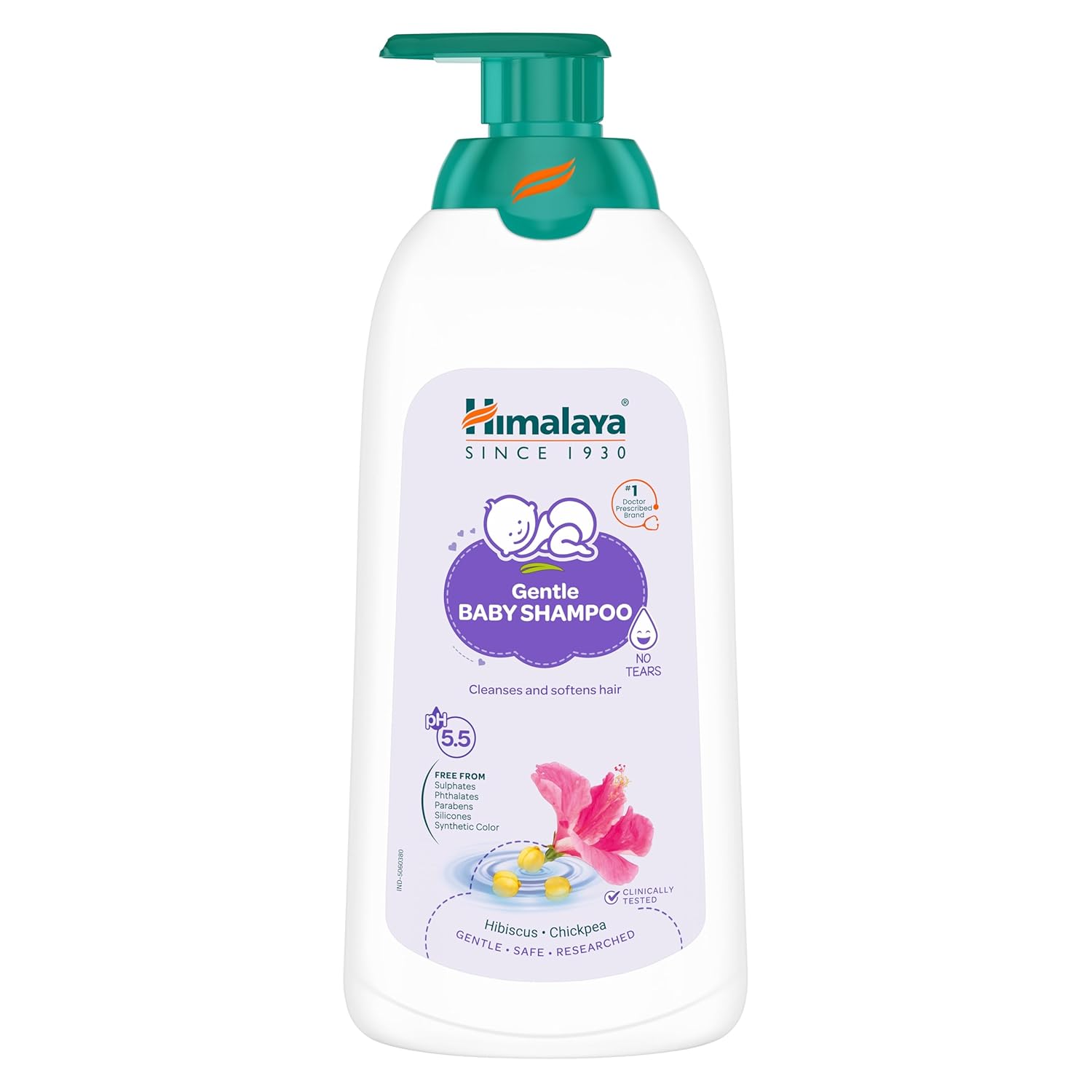 Himalaya Gentle Baby Shampoo 600ml | No Tears formula | Cleanses, softens and nourishes baby s hair 600 ML