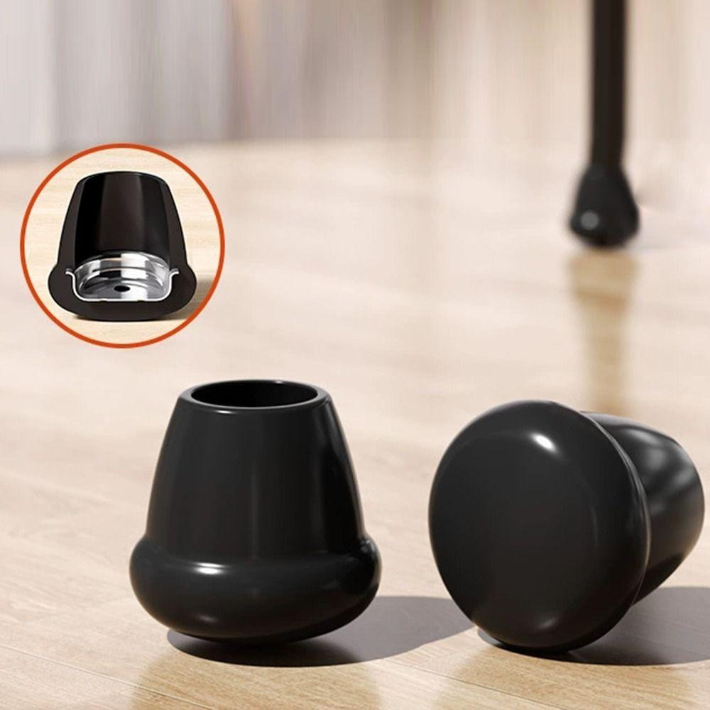Silicone Chair Leg Protectors Anti Slip Chair Leg Pads Caps Covers  for Hardwood Floors