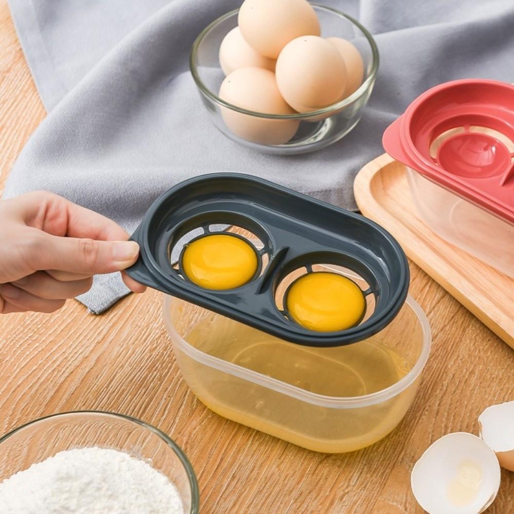 Filter Function Egg White Separator Food Grade Plastic Yolk Separator Efficient Separator Design Egg Filter Culinary Accessories
