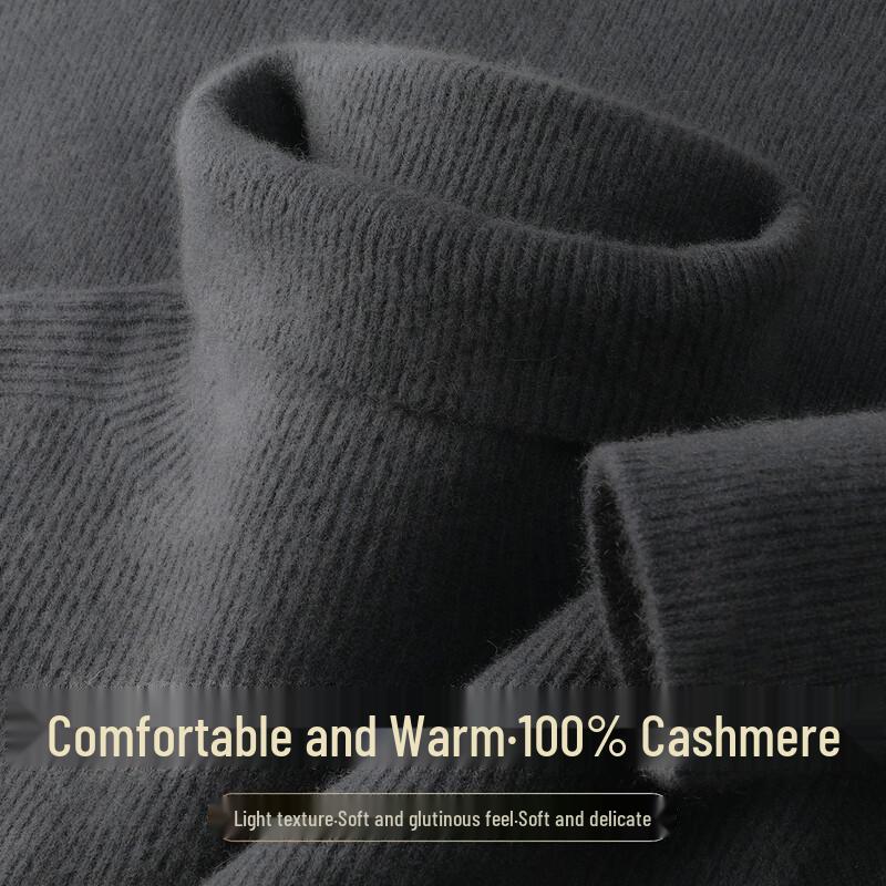 SNOWFLYING Women's 100% Cashmere Turtleneck Sweater