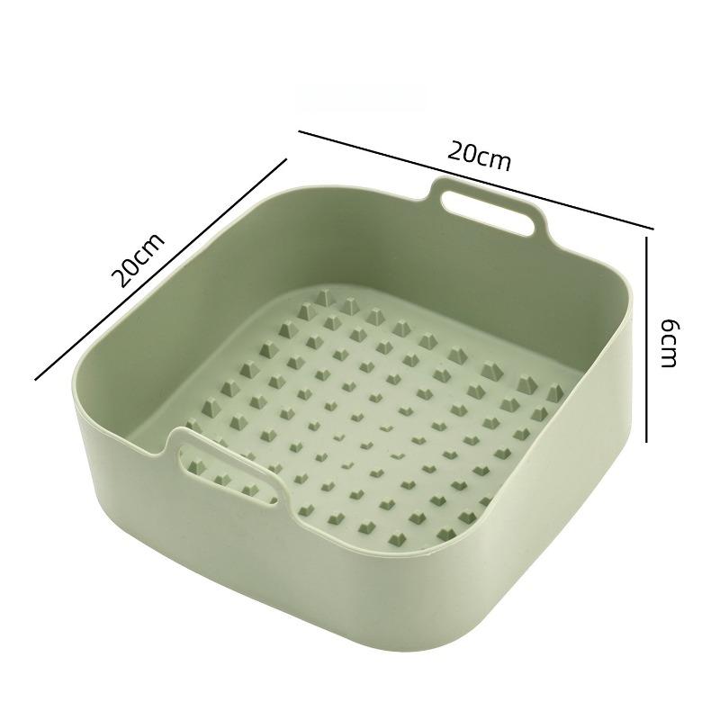 Air Fryer Silicone Baking Tray for Home Baking Easy To Clean Baking Tray Modern Minimalist Kitchen Supplies
