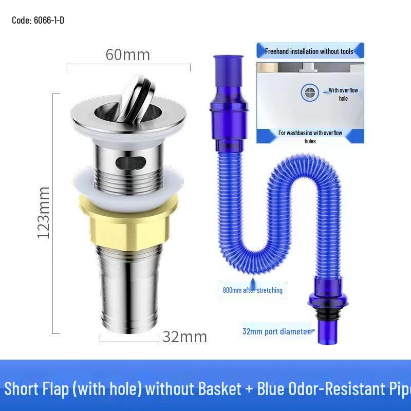 Xihe Stainless Steel Basin Pop-up Drain