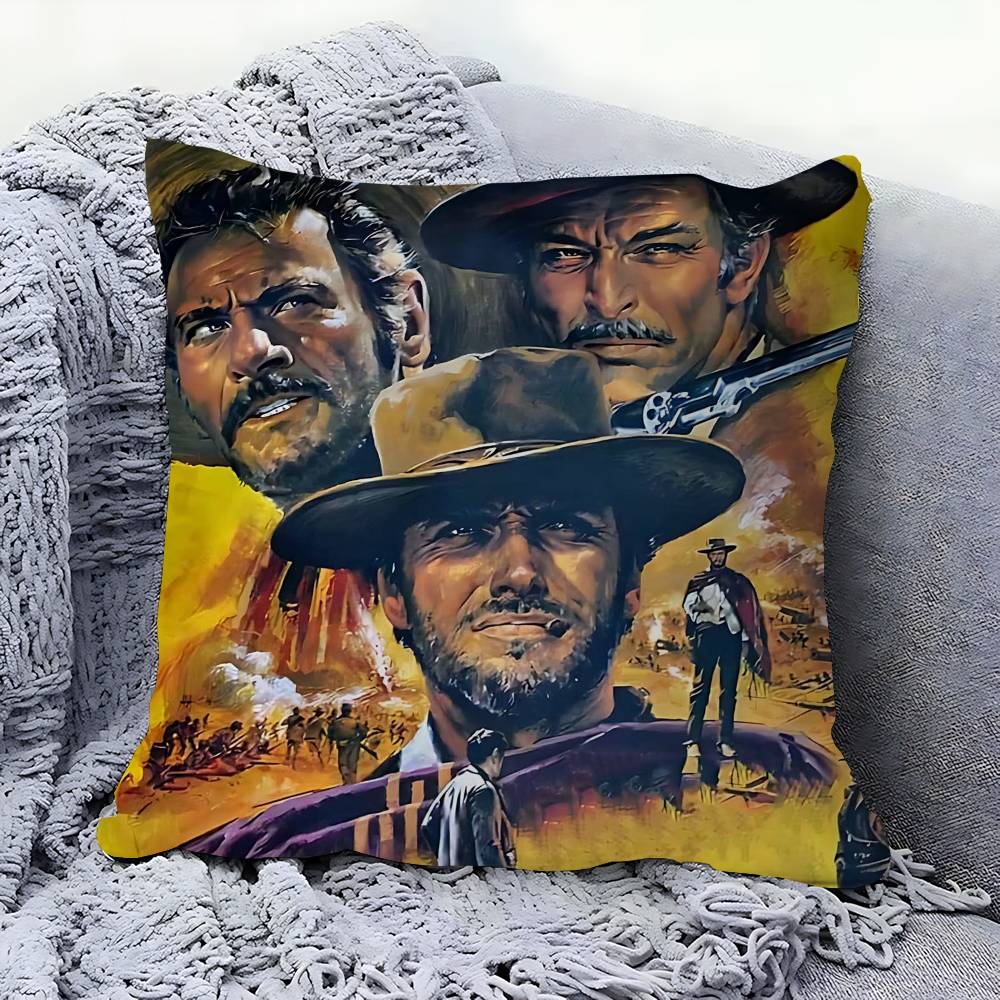 The Good The Bad And The Ugly Pillow Gifts Home Office Furnishings Bedroom Sofa Car Cushion Cover Case 45x45cm
