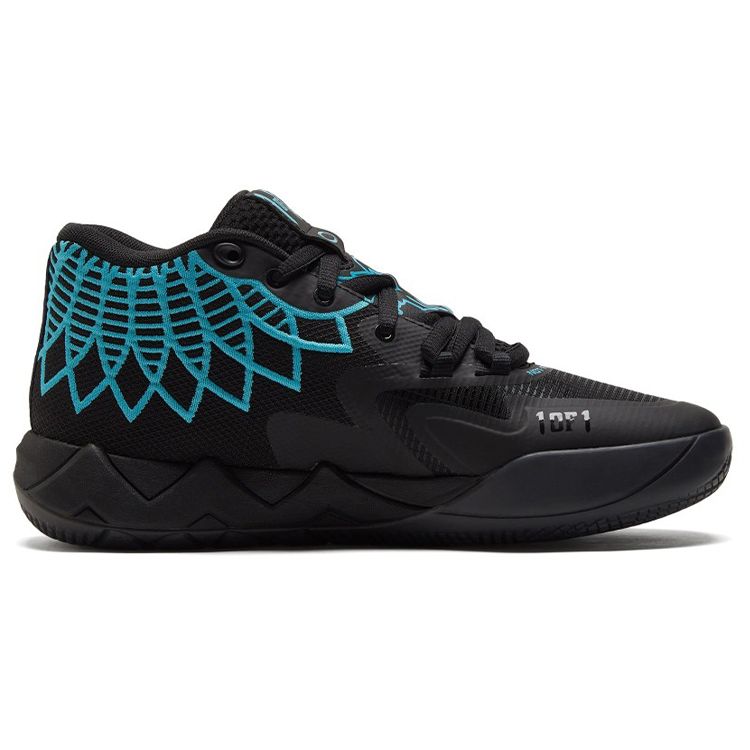Puma MB.01 Buzz City Unisex Sneakers Black Blue-Atoll 376443-13