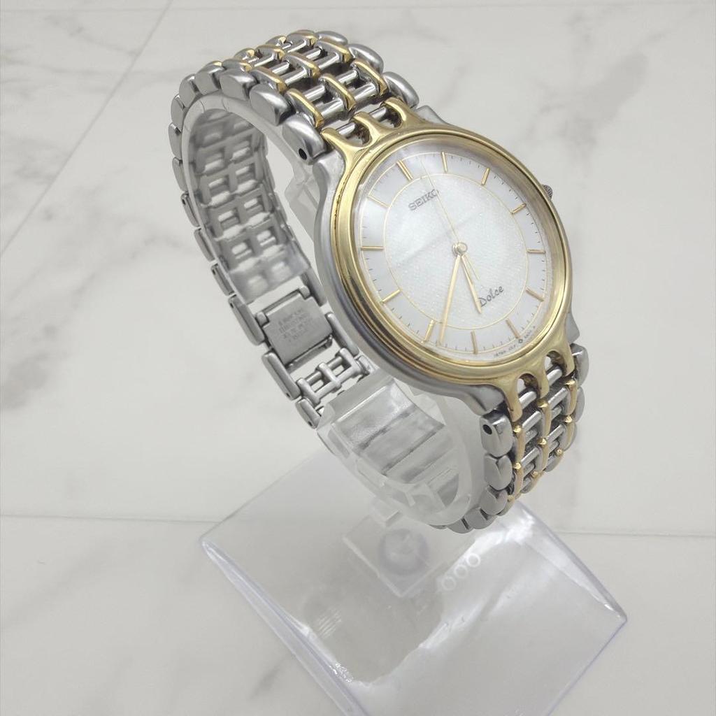 Used Operation SEIKO Dolce 5E31-6A00 Combi Color Seiko Men's