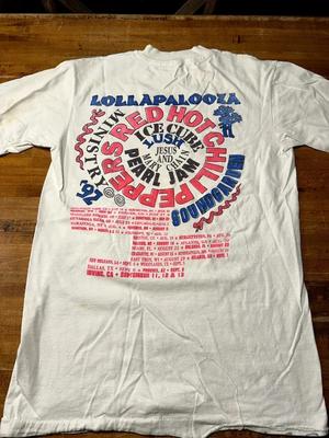 Red Hot Chili Peppers לולפלוזה 1992 חולצת טי יוניסקס