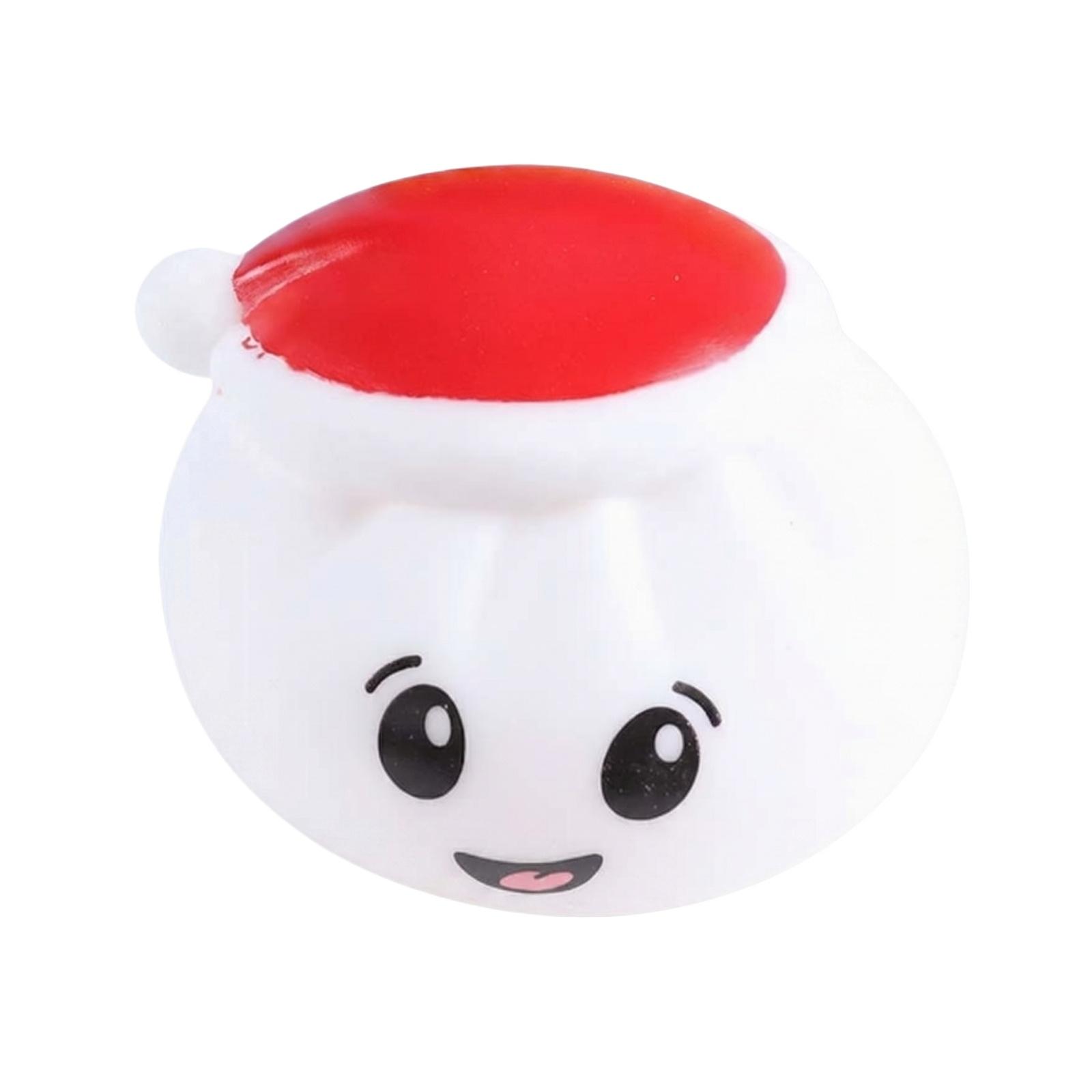 

Cartoon Bun Toy with Whistle Feature Soft Squeeze Stress Relief Fidget Toy for Hand Exercise and Relaxation one size