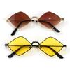 UV Protection Film Quadrilateral Frame Sun Glasses Diamond Shape Women's Sunglasses Men's Shades