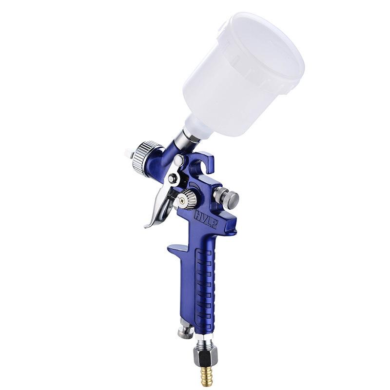 H-2000A Profesjonell 0,8/0,5 mm dyse 125 ml Mini Pneumatisk Sprøytepistol For Billakkering Reparasjon Pneumatisk Sprøytepistol Mini Sprøytepistol