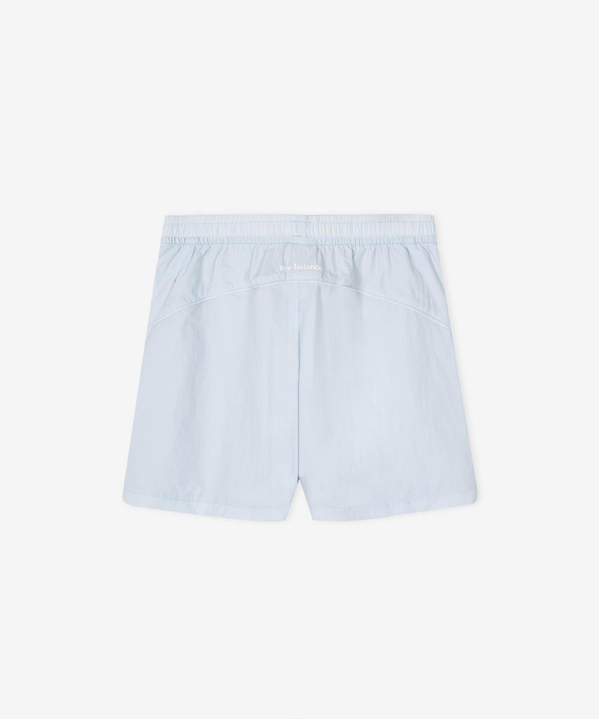 Nyuballanseu Nbnvg2W412 / Women Essential Lightweight Woven Quarter Shorts (L/Blue)