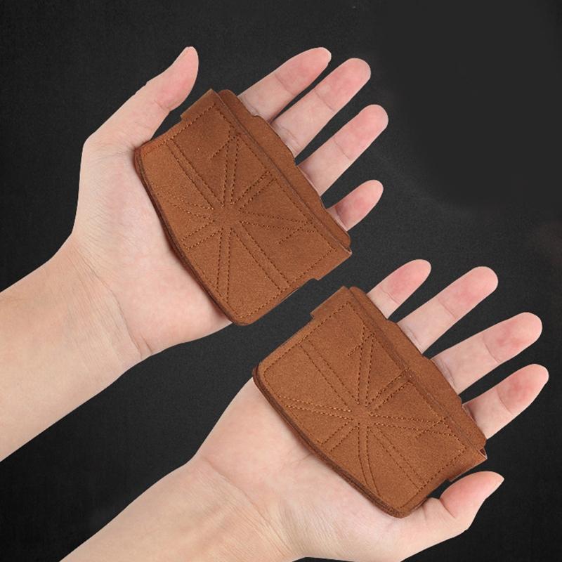 2Pcs Weight Lifting Training Half Finger for Palm Fitness Sports Bodybuilding Gymnastic Grips Gym Hand for Palm Protecto