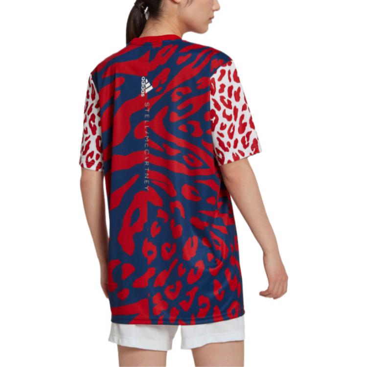 Adidas x Stella McCartney Pre-Match Soccer Jersey Men Tops Red HI2144