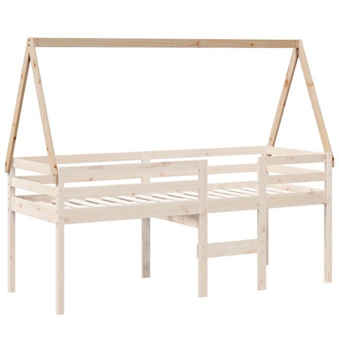VidaXL Toit de lit pour enfants 199x95,5x88 cm bois de pin massif, toit de lit, baldaquin de lit pour enfant, toit pour lit 846952