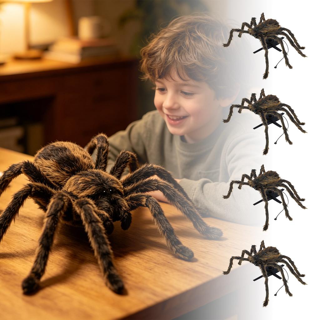 Realistisches Hüpfspielzeug für Halloween-Party-Streich, Krabbelnde Fälschung