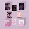 Qianxiangyin Laser LOMO Cards & Album Set - 55 Small 3-Inch Cards with Sleeves
