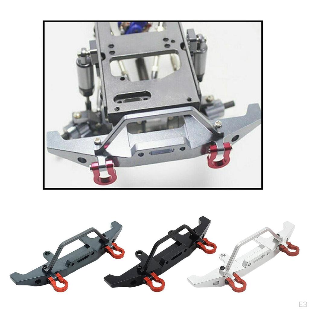 Front Anti-Collision w/ Trailer-Hook Fits WPL C14 C24 1/16 RC Truck Car Upgrade accessories