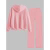 Set Casual Stampato Stile Retrò da Strada Felpa con Cappuccio Larga Pantaloni a Gamba Larga Set Due Pezzi Multifunzionale Adatto a Vari Scenari