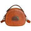 New Small Round Bag with Large Capacity  High End and Fashionable Women's Hand Held Crossbody Bag