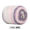 Section Dyed Rainbow Cake Color Gradient Hand-woven DIY Wool/Acrylic Blended Yarn for Clothing Scarf Hat