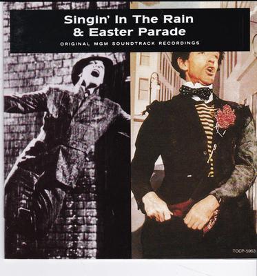 CD VARIOUS - Singin' In The Rain & Easter Parade TOCP5963 EMI 1989 Japan Soundtracks & Musicals Used