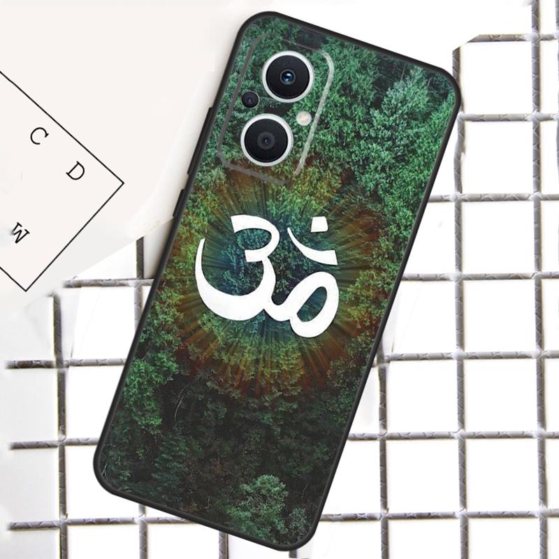 Aum Om Symbol Phone Case For OPPO Reno 14F 10 11 12 13 F 14 Pro 8T 7 8 Lite OPPO Find X8 X6 X5 X9 Pro Cover