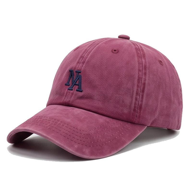 Classic Embroidered Letter Baseball Cap With Adjustable Fit For Men Women Sun Protection