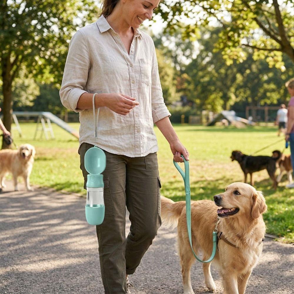 Leak-proof Outdoor Dog Water Bottle Sealed Pet Water Feeder Multipurpose Dog Water Dispenser  Puppy