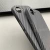 For iPhone 17E 16e Case Fashion Matte Hard PC Carbon Fiber Texture Pattern Phone Cover Dustproof Fingerprint-Resistant Bumper